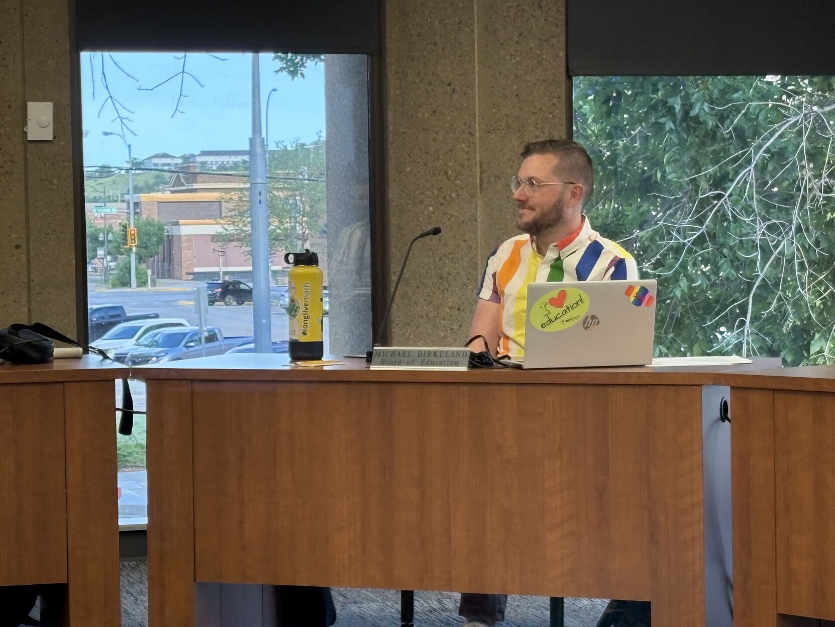 Michael Birkeland final board meeting
